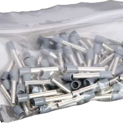 Embout de câble Ferratec DIN is. 4mm²/18mm gris 