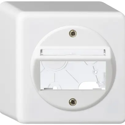 Kit di mont.AP per 1 M3 modulo multimedia basico bianco 