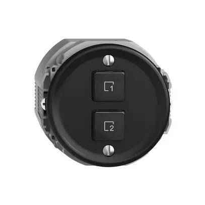 Pulsante scena 2 scene verticale/2T WLAN Sdue Wiser nero 