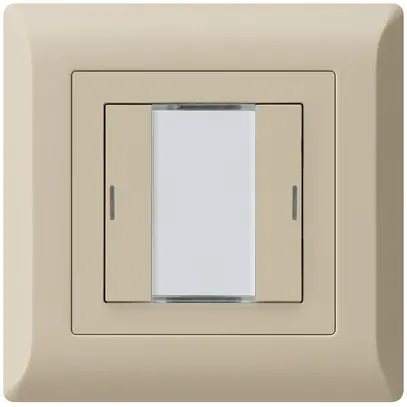 UP-Taster kallysto.line KNX 2×RGB LED s/e-link beige 