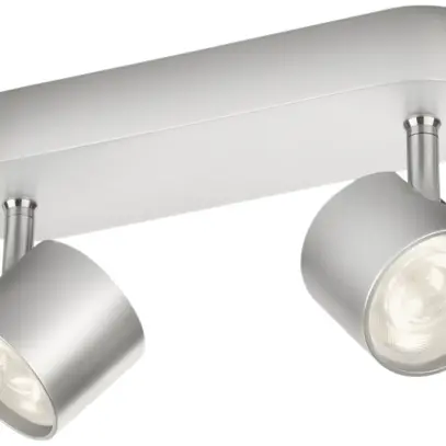 Plafoniera LED Promo 2×4.5W 2700K 1000lm alu 