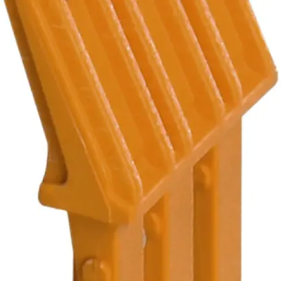 Listeau de raccordement PX orange pour 3 bornes de mesure de sép. 