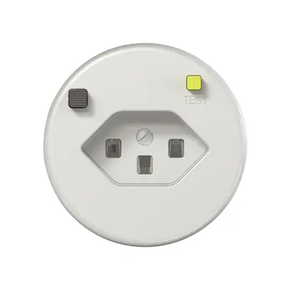 UP-FI-Steckdose CLASSIC E T23 30mA weiss 