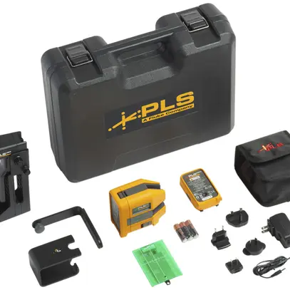 Niveau laser à 6 points Fluke-PLS 6G RBP KIT 30m ≥3h vert 525nm 