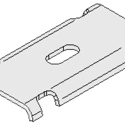 Placca di serraggio Lanz, 66×35mm, A4 