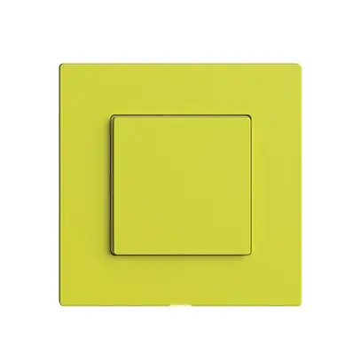 Stazione secondaria 1K/1T per interruttore Edue Wiser lemon 