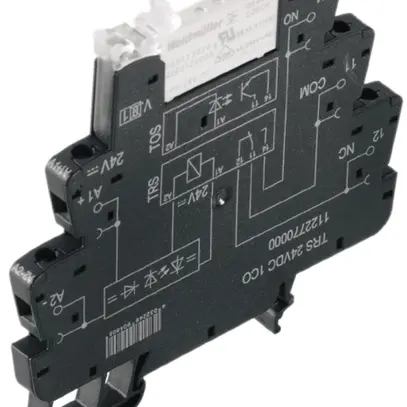 Accoppiatori relè TERMSERIES TRS 12VDC LED verde 1C 250VAC 6A connessione a vite 