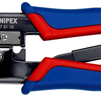 Pinza di serraggio KNIPEX per connettori modulari tipo Western, 190mm 
