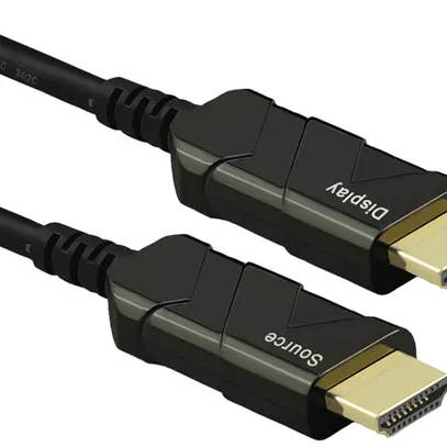 HDMI-Kabel ROLINE 8K@60Hz (HDMI 2.1) AOC HDR 3D Ethernet schwarz 50m 