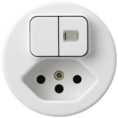 Insert pour combinaison lumineuse 3+A-R/1L+type 13 blanc basico 1 lentille 