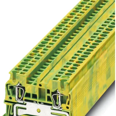 Morsetto di protez. 0.08…4mm² connessione a molla verde/giallo 