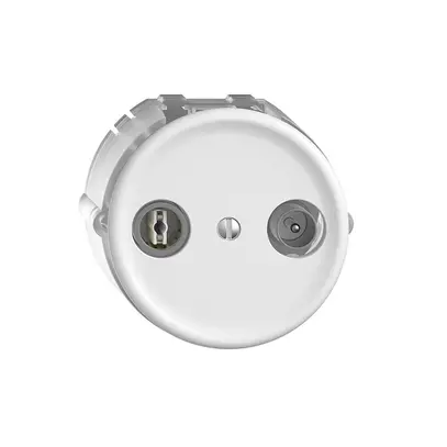 Presa TV-R INC STANDARDdue 11dB bianco a banda larga 5…2000MHz, Q 