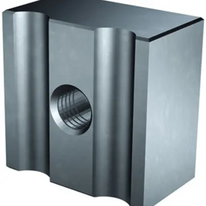 Erdungspunkt Flury FE 87 zum Anschweissen aus Stahl Ø6…8mm/50mm², M10 