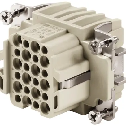 Inserto femmina Weidmüller HDC HDD 250V 10A 24L a crimpare grd.3 