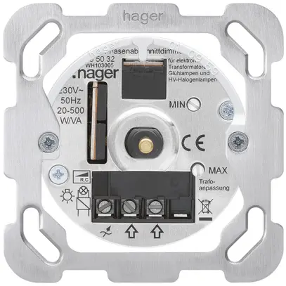 Inserto per variatore rotativo Hager 20…550W ritardo di fase F 