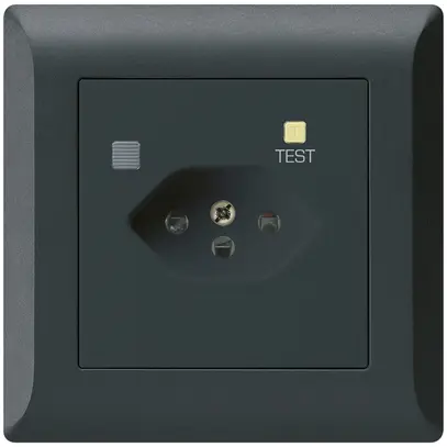 Presa INC KLI T13 FI 30mA nero 