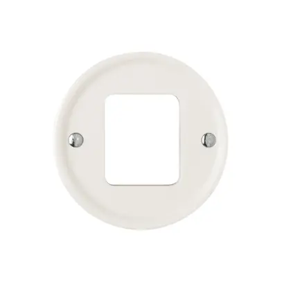 Kit di montaggio INC bianco, per presa XLR 