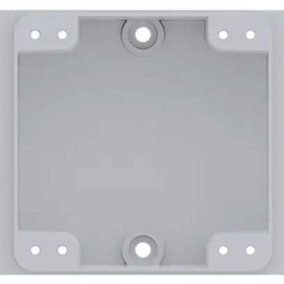 Intestazione AP Hager robusto 1×3 orizzontale 276×86mm grigio 