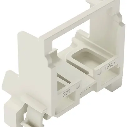 Befestigungsadapter WAGO o.Zugentlastung für 10×4mm² TH35 Ex lgu 