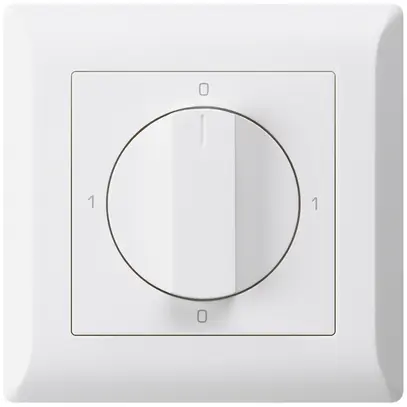 Interrupteur rotatif ENC kallysto.line 0/1L blanc avec manette 