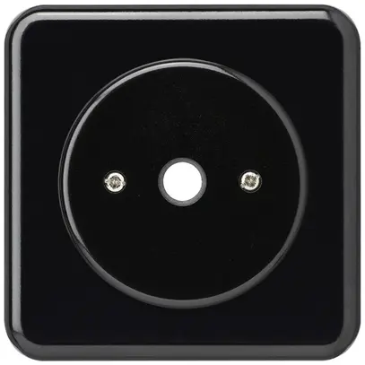 Scatola di raccordo INC basico nero Ø9mm senza morsetti 