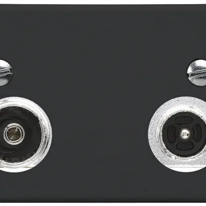 Prise d'antenne FLF Hager R-TV 19dB 2GHz noir 