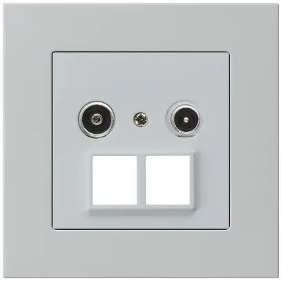 Presa multimedia INC kallysto.pro R/TV 14dB 2GHz grigio chiaro 