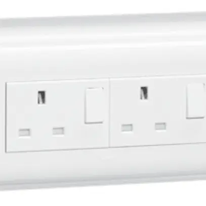 Supporto Mosaic 6 moduli Evolutive bianco 