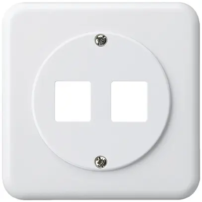 Kit di montaggio INC HMS basico C per 2 moduli bianco 