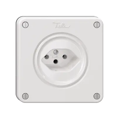 Prise NEVO, 1×T13, blanc 