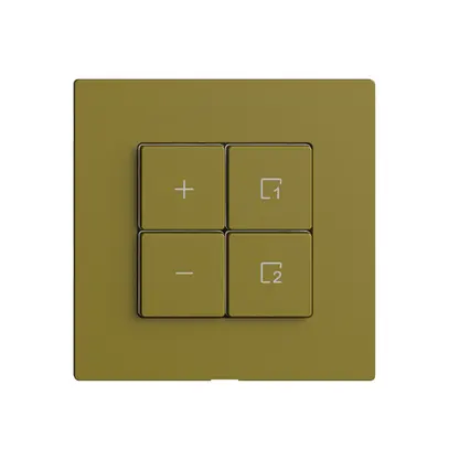 Station secondaire 1K/4T pour variateur scène Edue Wiser olive 
