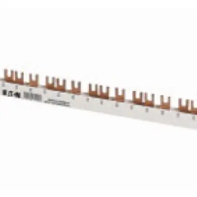 Pettine di raccordo Eaton 3P+N 4Ph forca 16mm² 80A 1000mm 14 bianco 