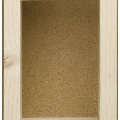 Scatola d'ingresso Hager FLF 2×2 legno 