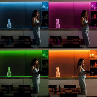 Fascia luminosa LED Philips Lightstrip 220…240V RGB 120° 5m telecomando 