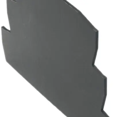 Plaque de fermeture Weidmüller VSSC6 pour Parasurtension noir 