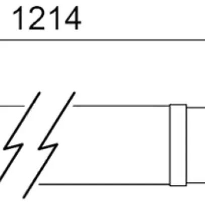 Tubo LED Sylvania ToLEDo NEOS G13 13.3W 1800lm 6500K 1200mm opale 