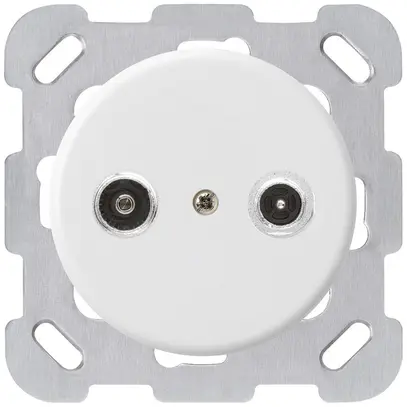 Presa d'antenna INC basico TV-R mont.B 14dB 2GHz bianco 