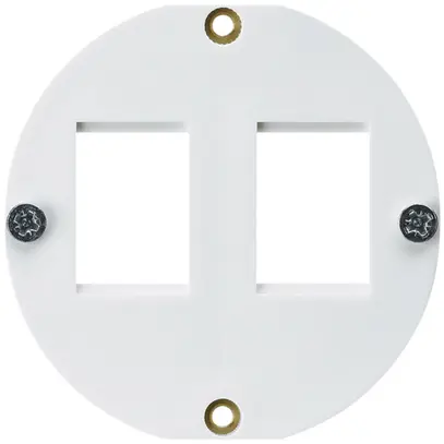 Anneau de support Hager HMS E pour 2 modules 