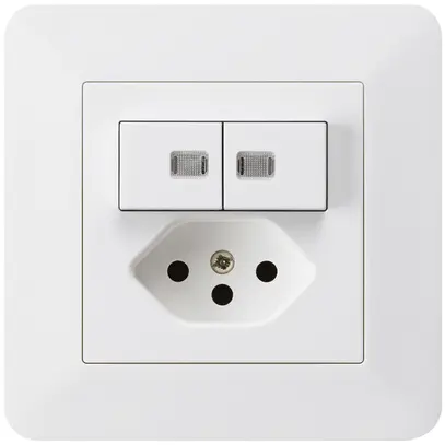 Combinaison lumineuse ENC 3/1P+A-R+T13 blanc kallysto.trend sécurité enfants 