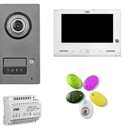 Kit interphone portier audio/vidéo Urmet Villa 1723/71 