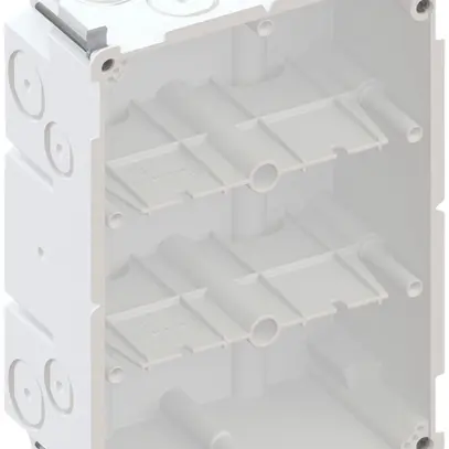 Scatola per parete cava AGRO 3×2 850°C con staffe, M20/25, bianco 