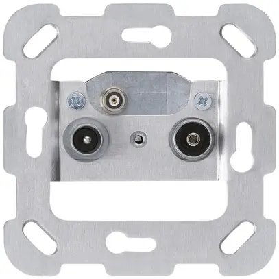 Einsatz zu Antennendose R/TV/Daten Hager Bauart F 19dB 