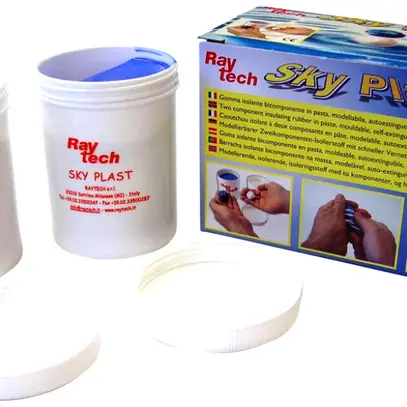 Gomma isolanti Raytech 2 taniche a 250gr 