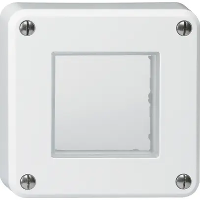 Parte superiore robusto per apparecchi Systo/KNX, bianco, IP55 