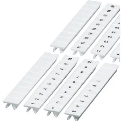 Nastro Zack ZB 21…30 bianco siglatura trasversale 10 cartellini 5mm 