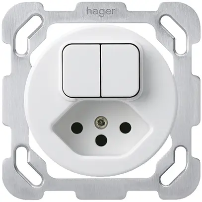 Insert pour combinaison ENC 1/3+3/1L+type 13 blanc basico 