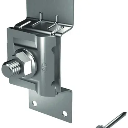 Raccordement pour tôle AFlury AV 8 avec serre-fil, acier inoxydable A2 