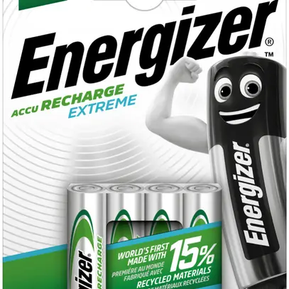 Accu NiMH Energizer Extreme HR03 1.2V, 800mAh, 4pièces 