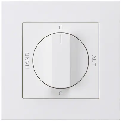 Interruttore rotativo INC 0-Hand-0-Aut. kallysto.pro 2/1L bi con manopola 