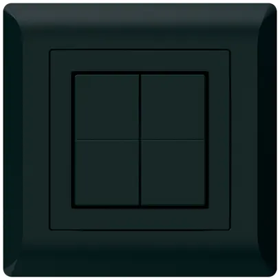 Poussoir sans fil Friends of Hue KLI, 4×, 92×92mm, autocollant, noir 